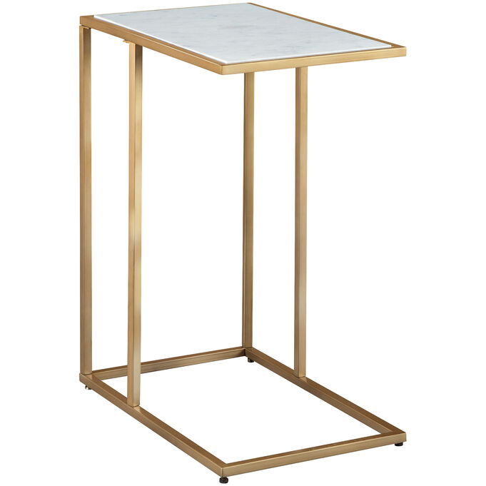 Lanport Champagne Side Table
