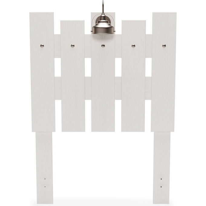 Ashley Furniture | Vaibryn White Twin Panel Headboard