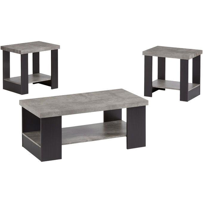 Progressive Furniture | Kayson Gray Set of 3 Tables