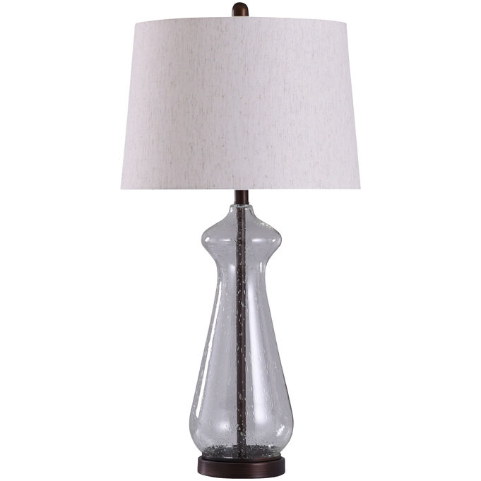 Stylecraft Home Collection , Selene Clear Table Lamp