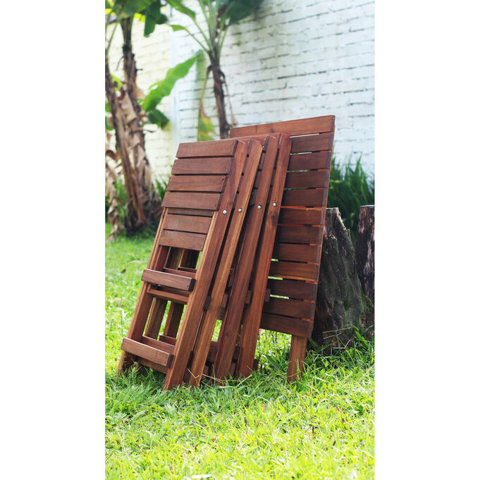 Cali Brown Set of 2 Chairs