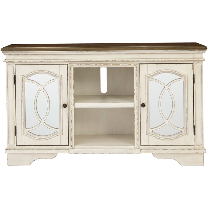 Ashley Furniture | Realyn Chipped White 62" Console
