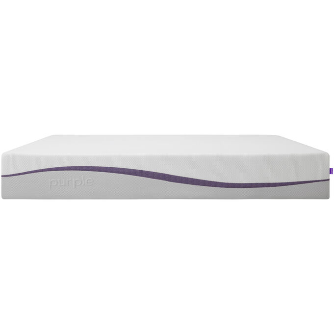side view of purple plus mattress