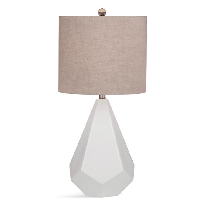 Delaney White Table Lamp