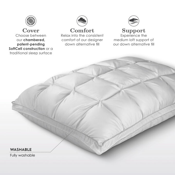 Fabrictech King SoftCell Lite Pillow