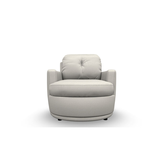 Best Home Furnishings | Brodi Canvas Swivel Accent Chair