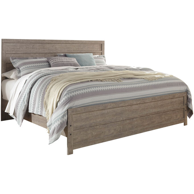 Culverbach Driftwood King Panel Bed