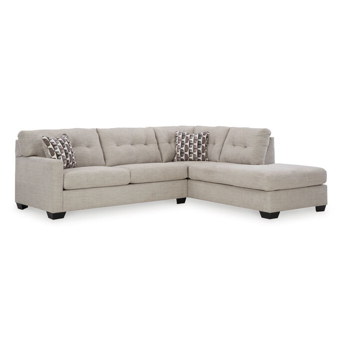 Mahoney Pebble Right Chaise Sectional