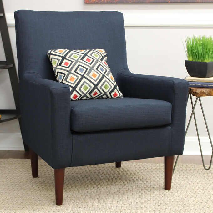 Mia Navy Accent Chair