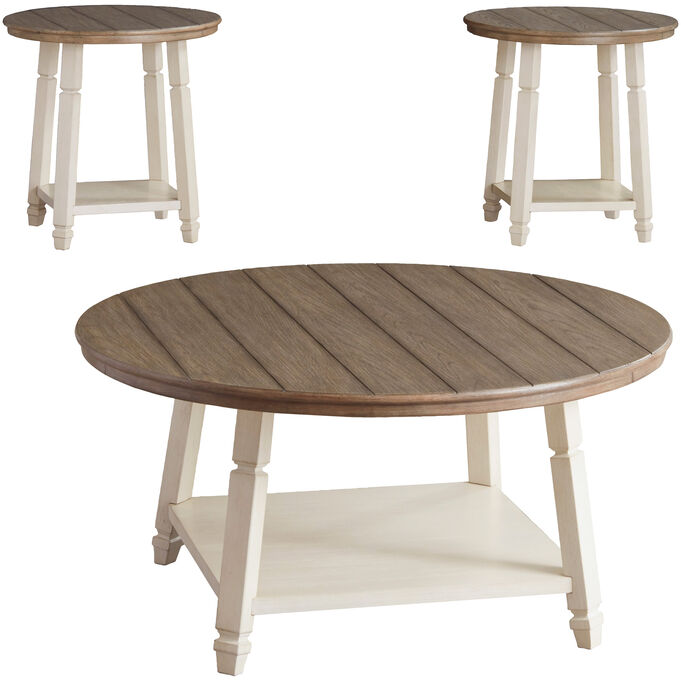 Ashley Furniture | Bolanbrook Brown Set of 3 Tables