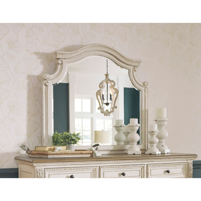 Ashley Furniture | Realyn White Large Mirror