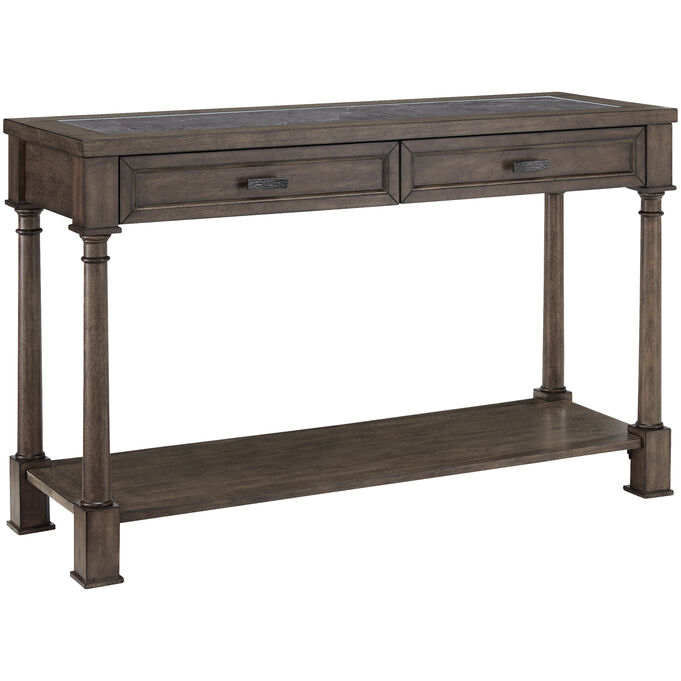 Progressive Furniture | Riverdale Flannel Sofa Table