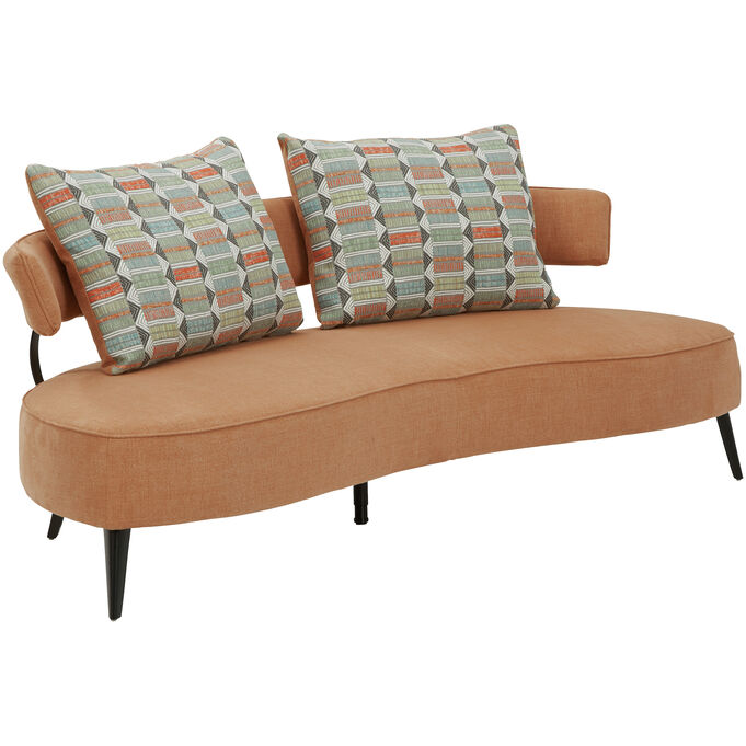 Ashley Furniture | Hollyann Rust Sofa