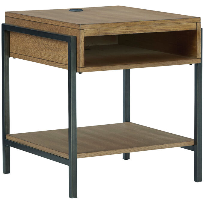 Ashley Furniture | Fridley Brown Shelf End Table