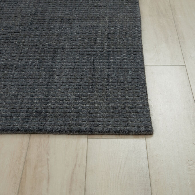 Cable Charcoal 9x12 Rug