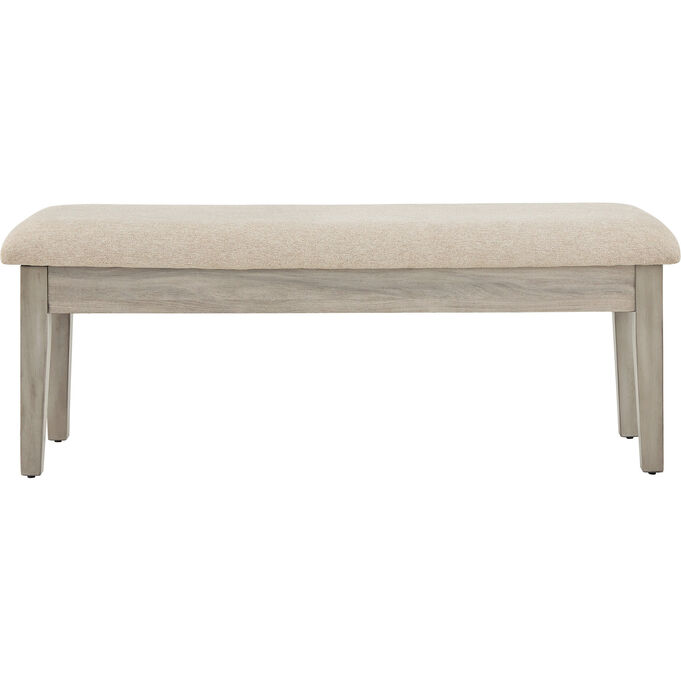 Ashley Furniture | Parellen Beige Gray 48" Bench | Beige/gray
