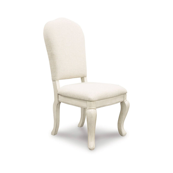 Ashley Furniture | Arlendyne Antique White Dining Upholsetered Side Chair
