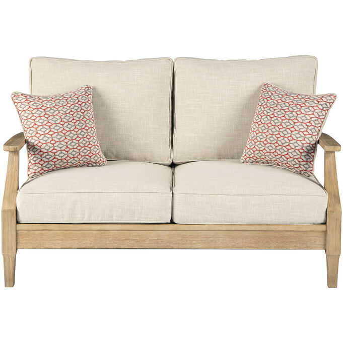 Ashley Furniture | Clare View White Loveseat
