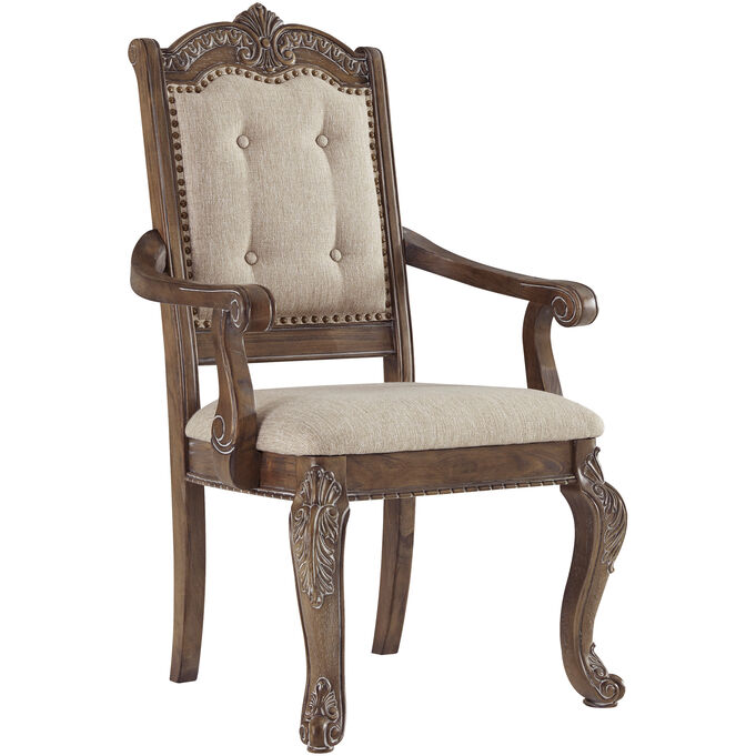 Charmond Brown Arm Chair