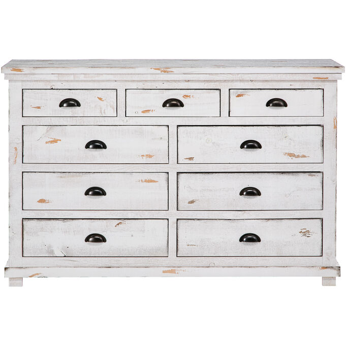Progressive Furniture | Willow Distressed White Dresser