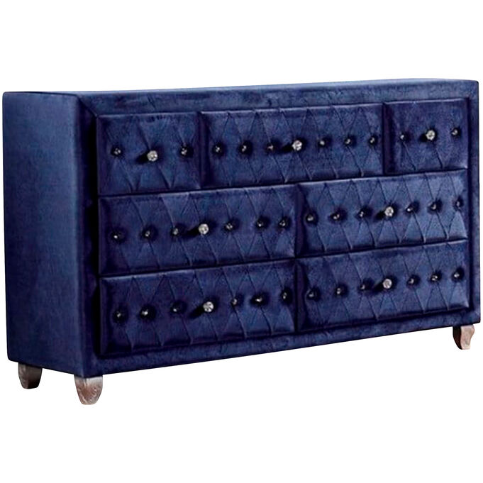 Furniture Of America | Alzire Blue Dresser