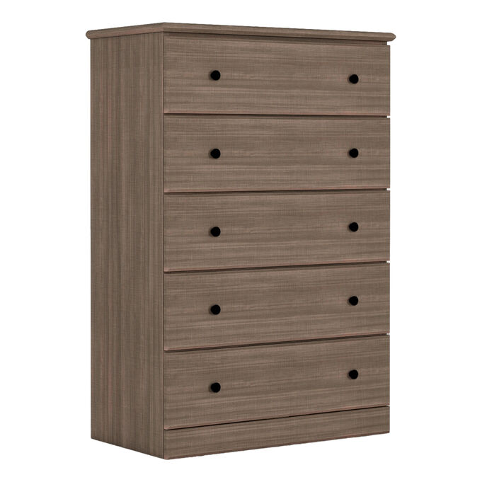 Big Chesters Park Elm 5 Drawer Chest