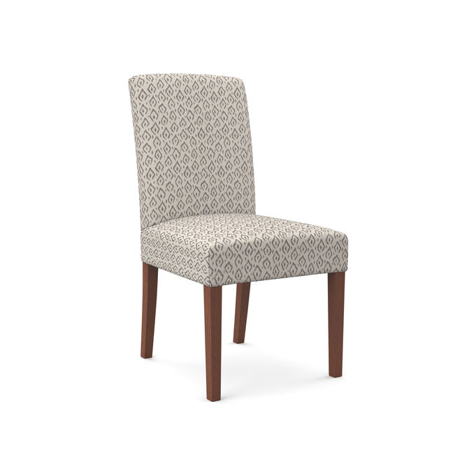 Best Chair , Myer Cream Deco Upholstered Side Chair