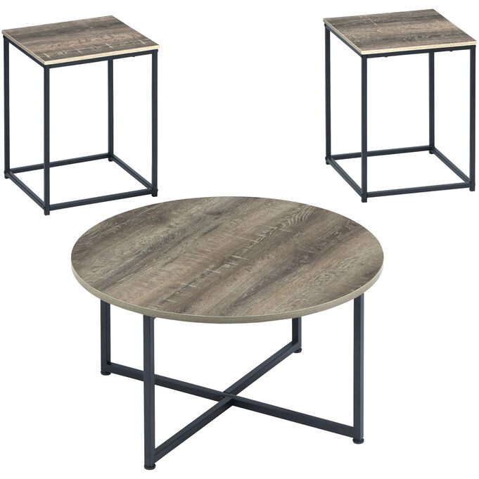 Ashley Furniture | Wadeworth Two Tone Set of 3 Tables
