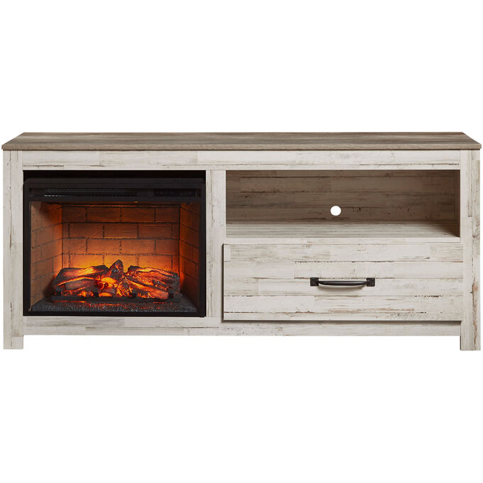 Kith Furniture , Aspen White 60 Fireplace Console Table