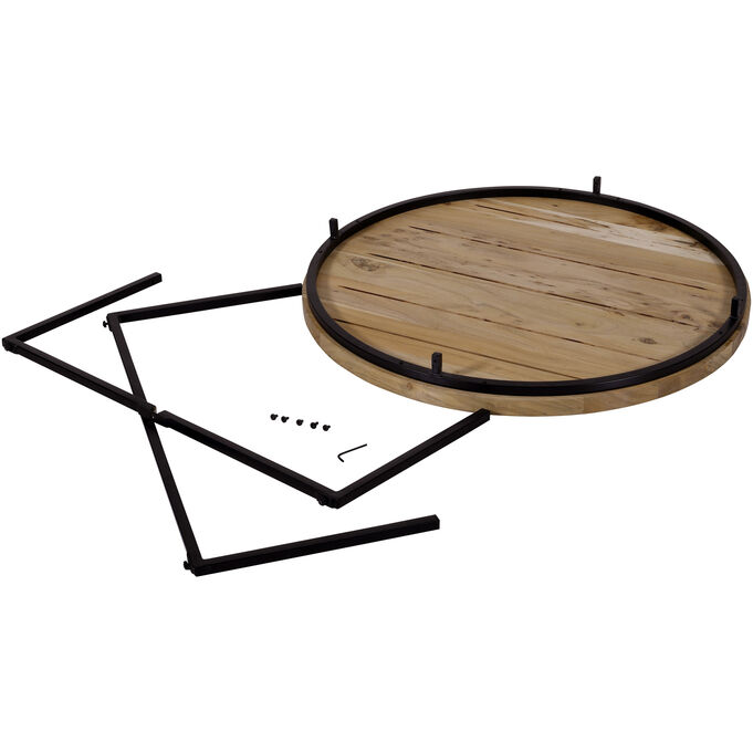 Ames Natural Round Coffee Table