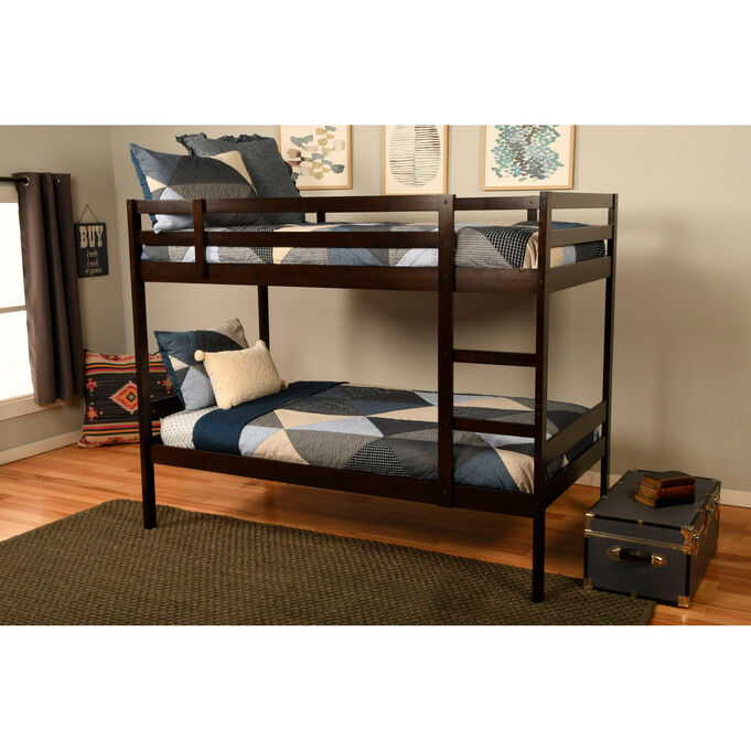Sydney Java Twin over Twin Bunk Bed