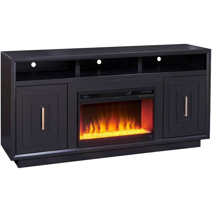 Legends Furniture | Sunset Seal 67" Fireplace Console Table