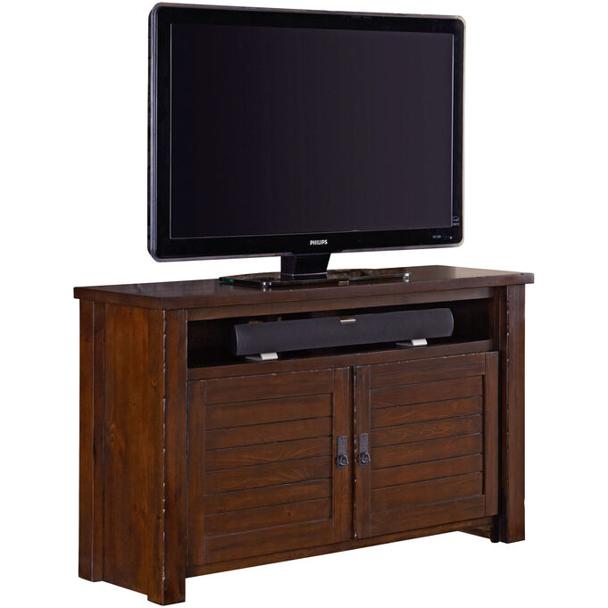 Progressive Furniture | Trestlewood Mesquite Pine 54" Console