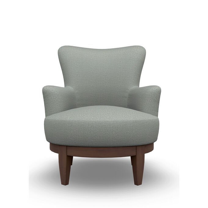 Justine Cement Swivel Chair