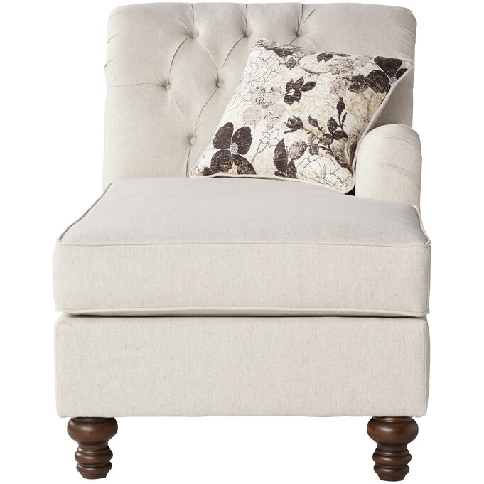 Hughes Furniture , Ansburn Flax Linen Chaise Lounge