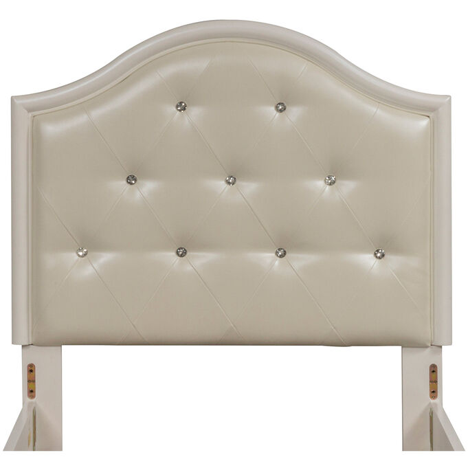 Liberty Furniture | Stardust White Twin Panel Headboard