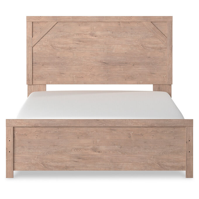 Ashley Furniture | Senniberg Light Brown Queen Panel Bed