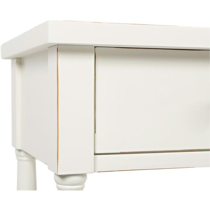 Stately Home White Console Table