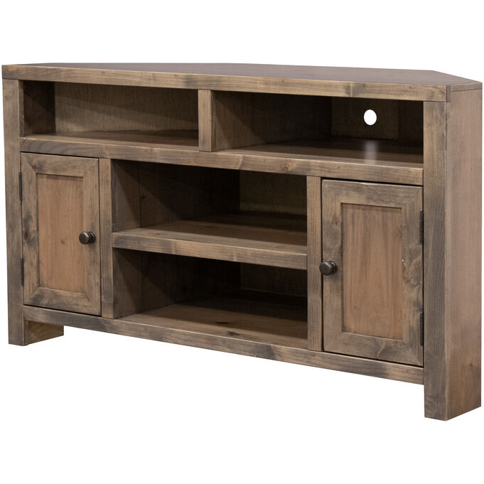 Legends Furniture | Joshua Creek barn wood Corner Console Table
