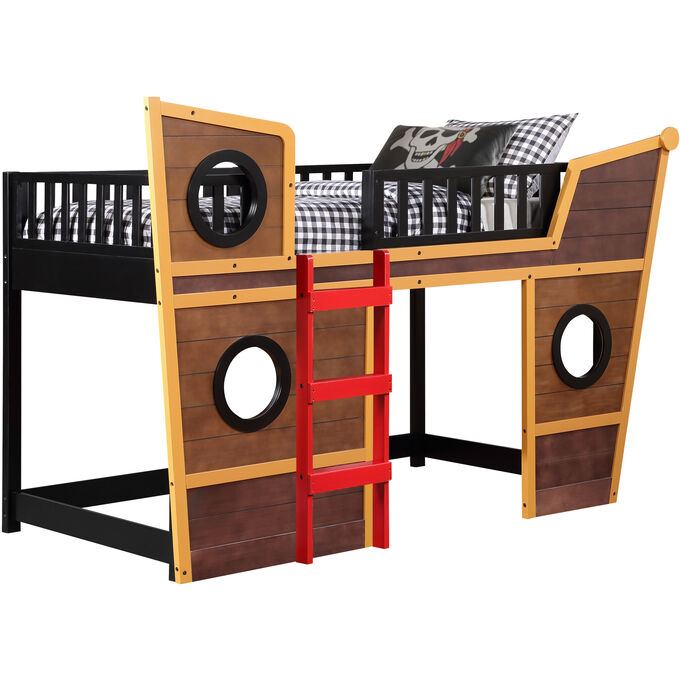 Bivona And Company | Harding Brown Pirate Loft Bed