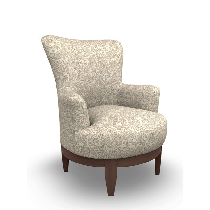 Justine Natural Swivel Chair