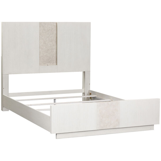 Liberty Furniture | Mirage Off White King Panel Bed | Off-White