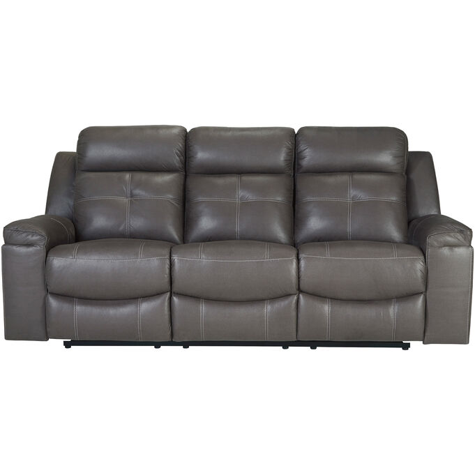 Ashley Furniture | Jesolo Dark Gray Reclining Sofa