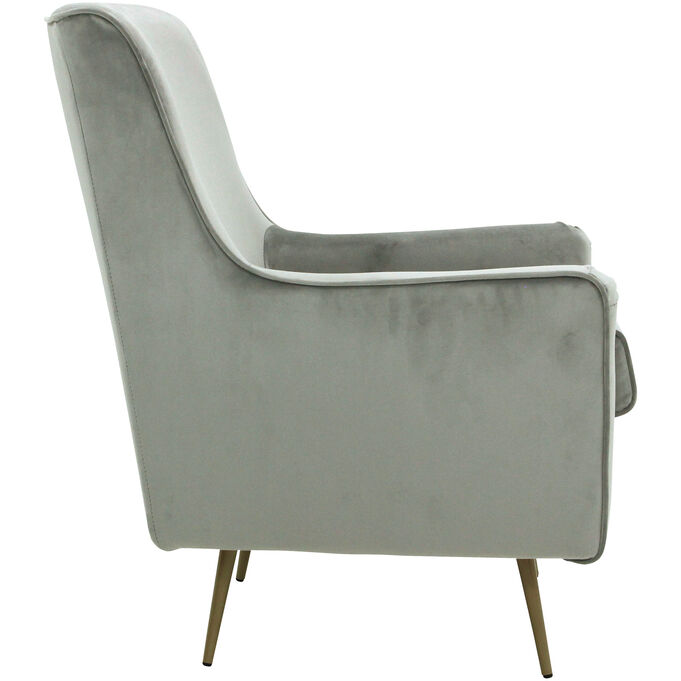 Lana Pewter Accent Chair