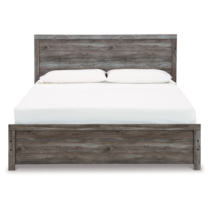 Ashley Furniture | Bronyan Dark Gray King Panel Bed