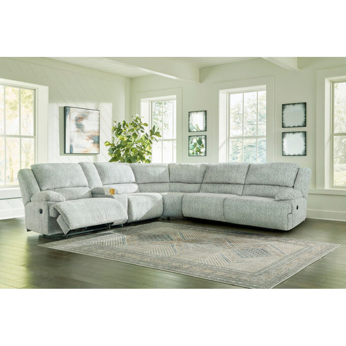 Ashley Furniture , McClelland Gray 6 Piece Reclining Sectional