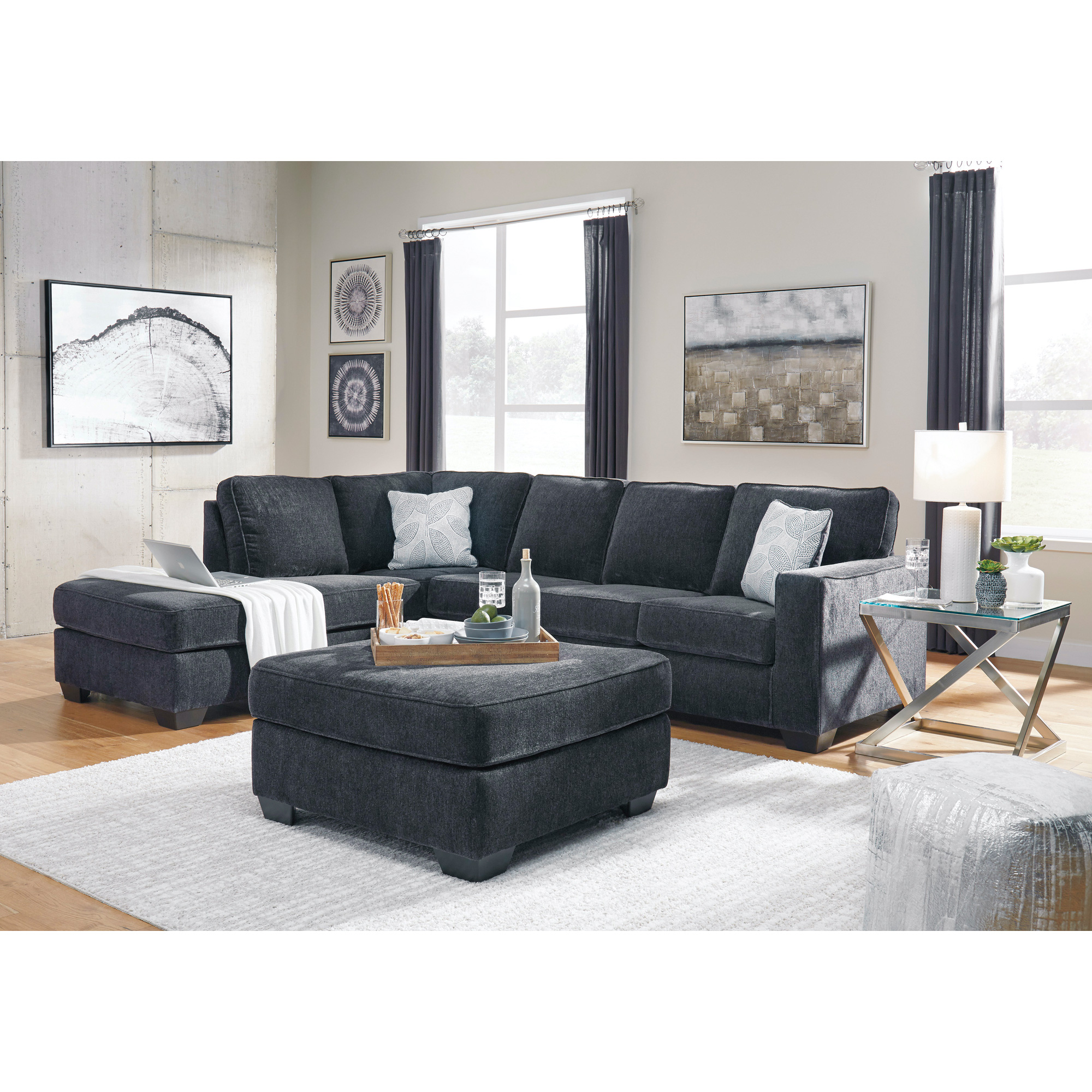 Riles Left Chaise Sectional Living